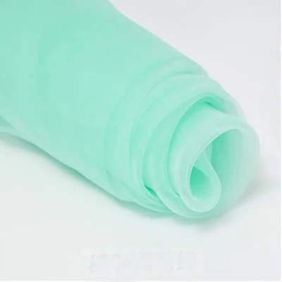 Light Green 150 см* 100 см зашифрованная матовая пряжа Органза Прозрачная ткань шифрование пряжа декоративная юбка свадебная вуаль сетка шифон ткань - Цвет: Light Green