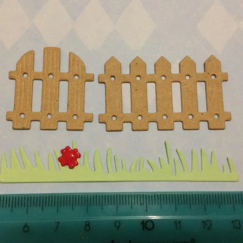 

New Metal Cutting Dies Courtyard Park Grass Flower Stencil DIY Scrapbook Embossing Album Paper Card Craft Folder
