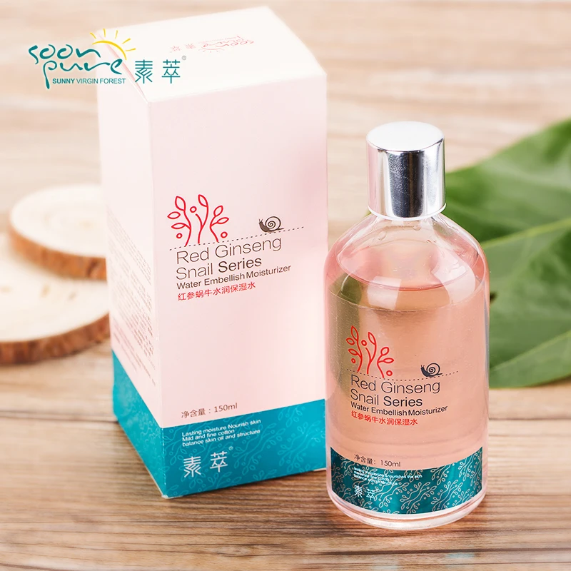 Крем для макияжа SOONPURE TopBrand красный женьшень Улитка Тоник уход за кожей