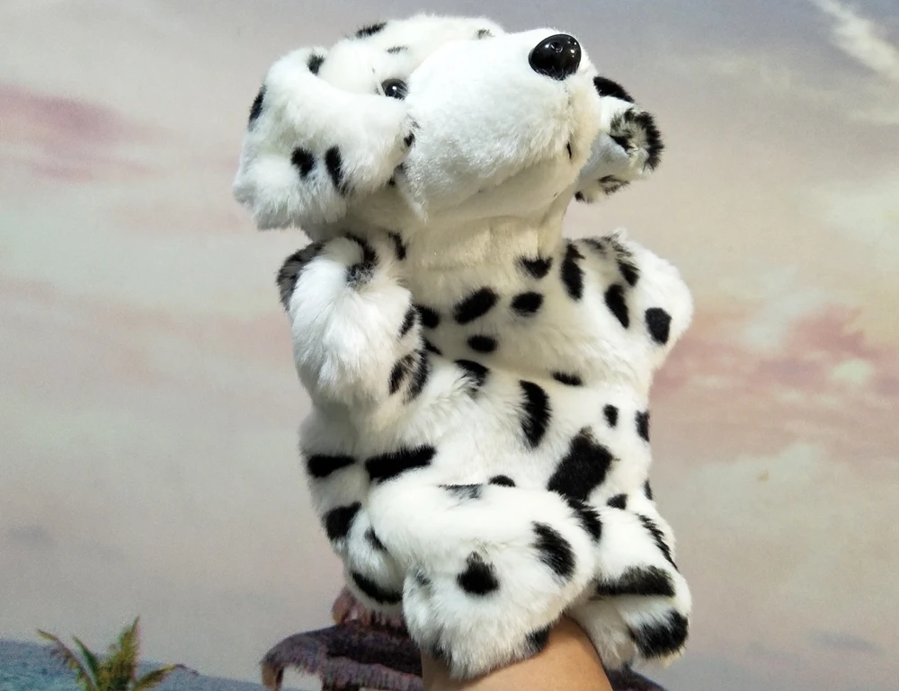 Детская пятнистая собака плюшевая набивная кукла игрушки Рождественский