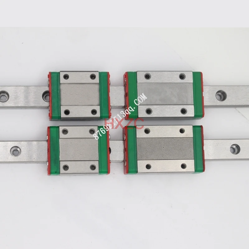 Hxzc MGN7 MGN9 MGN12 MGN15 300 350 400 450 500 600 800 мм миниатюрные линейные рельсы горка 1pcMGN9