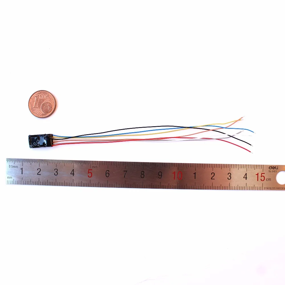 NEM651 LaisDcc Z2 860010 супер маленький Размеры 2 Функция Dcc декодеры для Z/N весы локомотив и