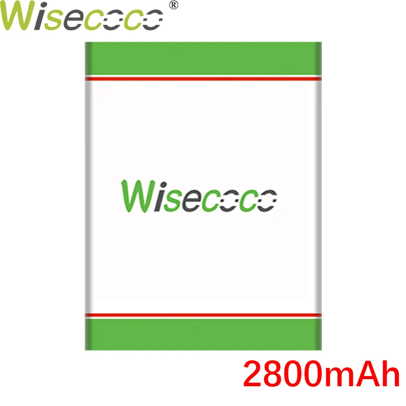 Wisecoco BQ-5204 2800 мАч батарея для BQ Strike LTE BQS 5204 BQ 5204 телефон с высокой батареей Замена+ номер отслеживания