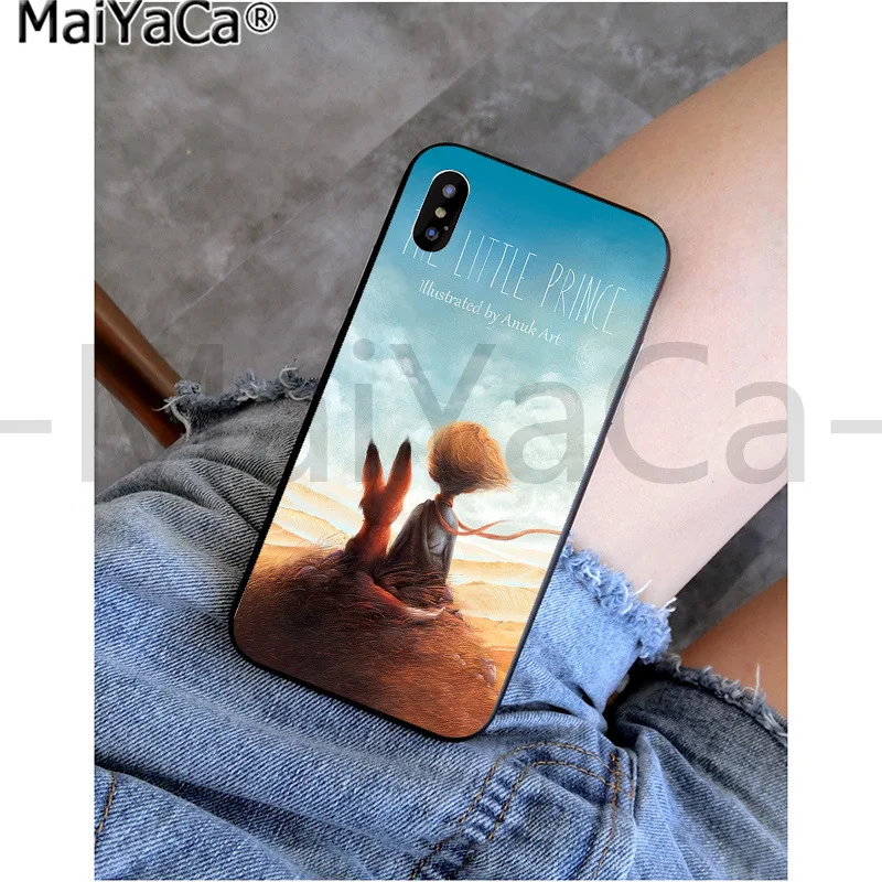 MaiYaCa Lovely the Little Prince fox Pattern Phone Cell Case for Apple iphone 11 pro 8 7 66S Plus X XS MAX 5S SE XR | Мобильные