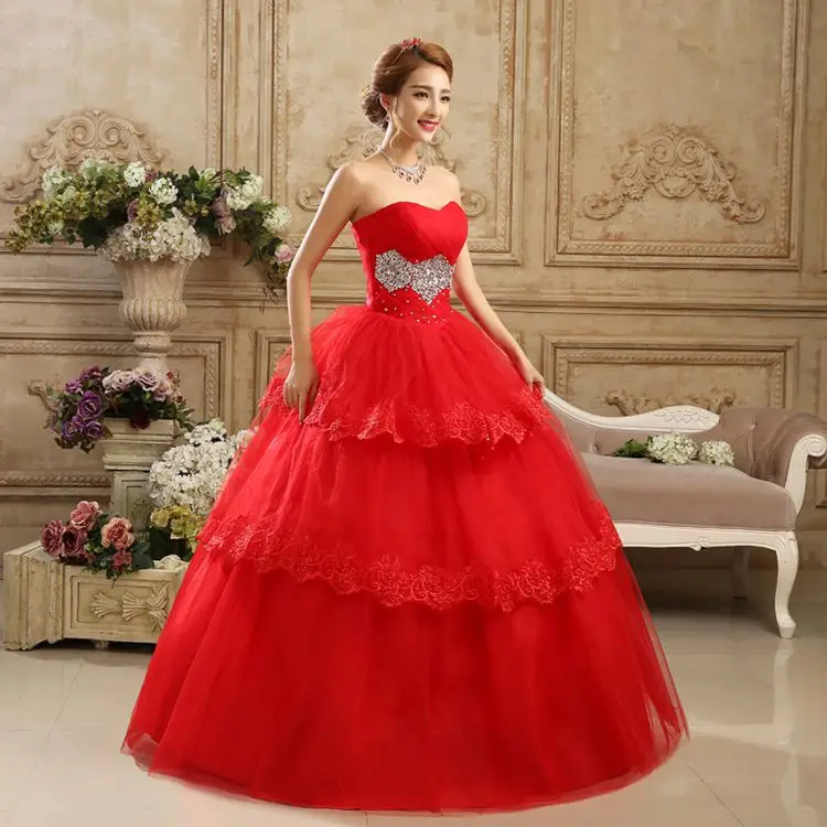 Новинка 2017 в наличии женское платье для беременных невесты свадебное Красное