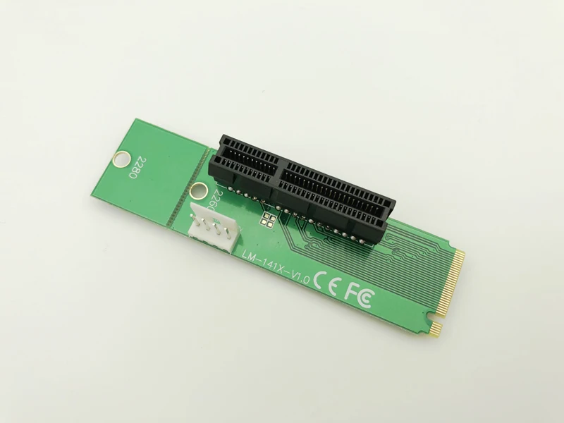 BTBcoin профессиональная оптовая продажа NGFF M2 до PCI e 4x слота переходная карта M key M.2 SSD