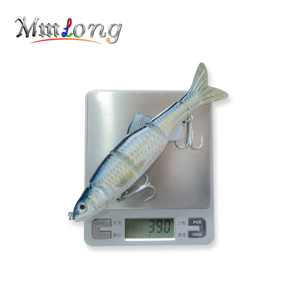 Ммлонг 16 5 см Мульти соединенная Swimbait рыболовная приманка AL12B 39 г жесткие воблер
