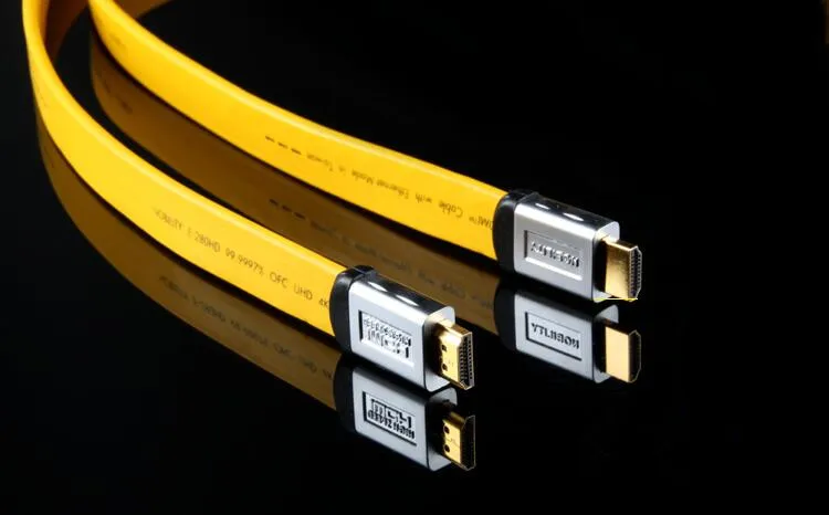 Hi-End 6N бескислородный медный кабель HDMI 2 0 версия 4k HD линия компьютерного