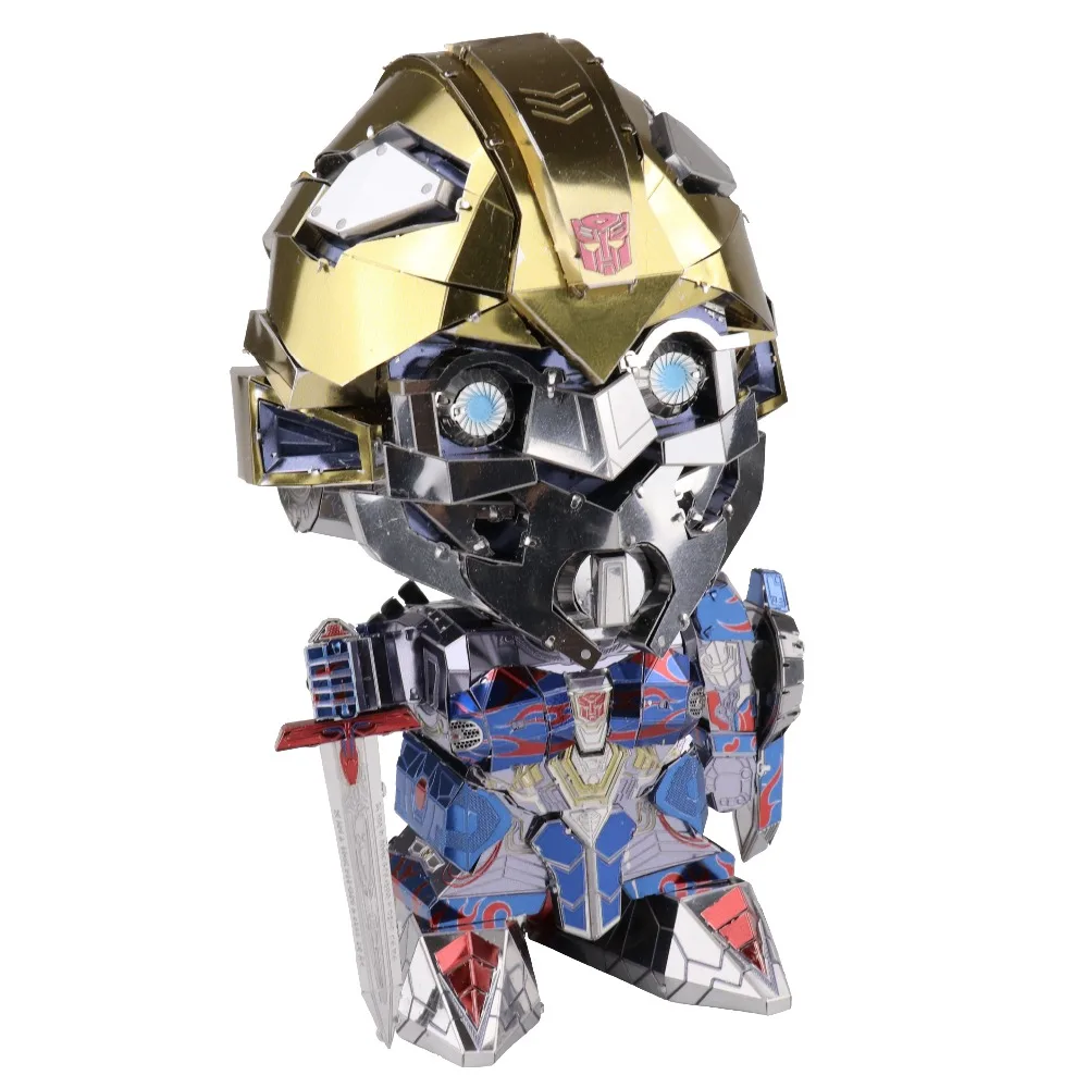 Двойное лицо Op Prime Fun 3d Металлические Diy Миниатюрные модели наборы головоломки