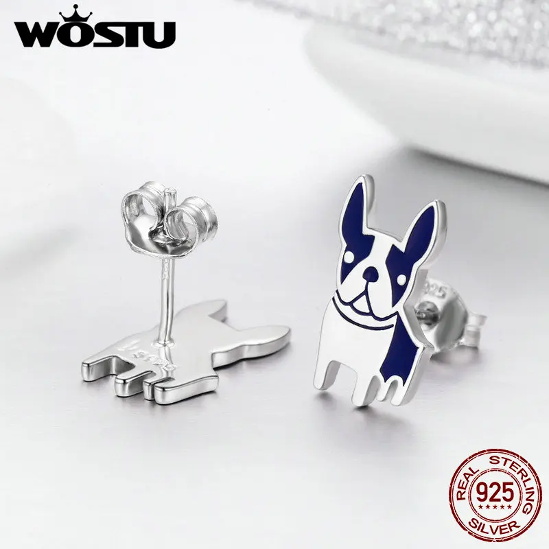 WOSTU горячая Распродажа настоящая 925 пробы Серебряная французская шпилька в виде