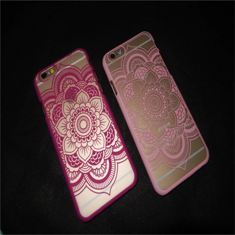 Новые Классические чехлы для телефонов с кружевами и цветами мандалы Apple iphone 6
