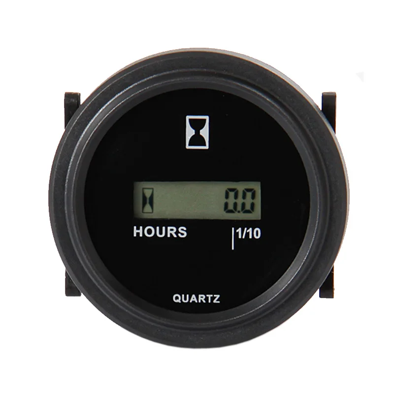 Resettable Design Large Hour Meter For Outboard Generator Forklift Record Engine Snowmobile Truck Boat Diesel Engine DC 4.5~90V