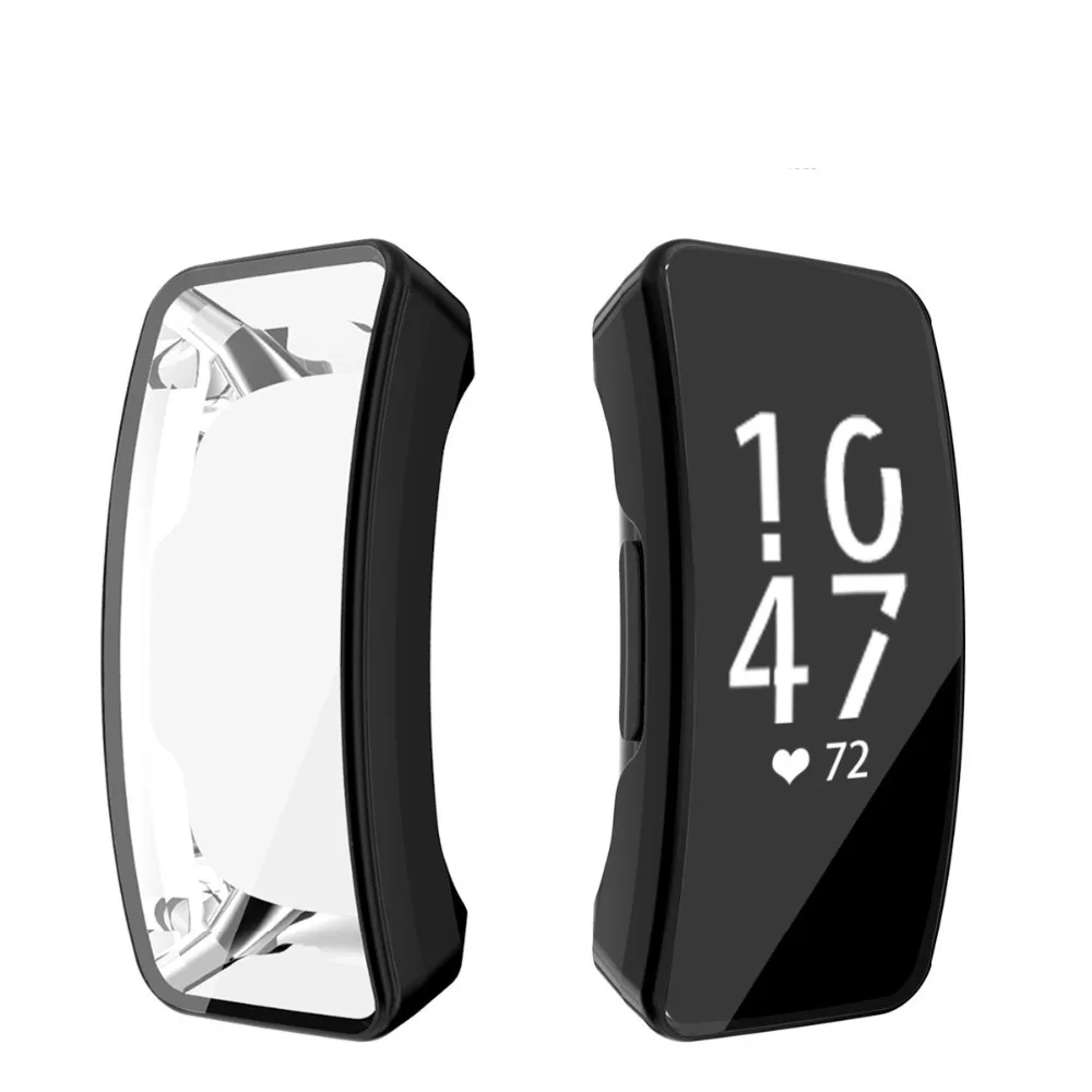 Защитный чехол 2 в 1 для Fitbit Inspire оболочка + пленка экрана ремешок браслета часов