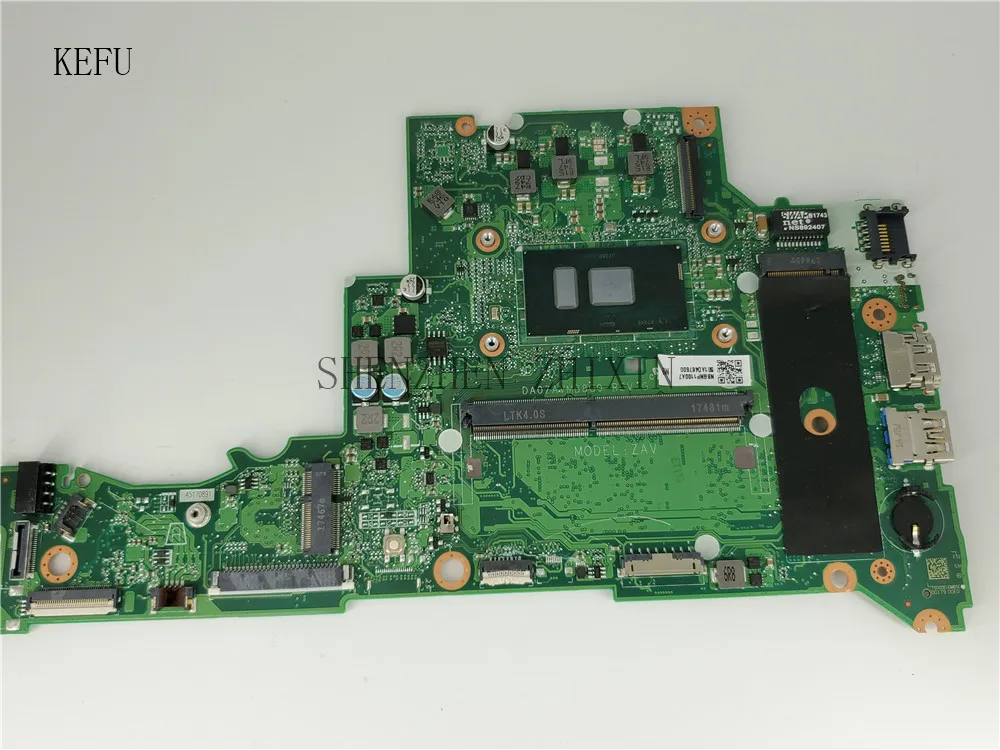 Для ACER aspire A315 51 материнская плата для ноутбука с I3 6006U CPU DA0ZAVMB8G0 8 Гб RAM