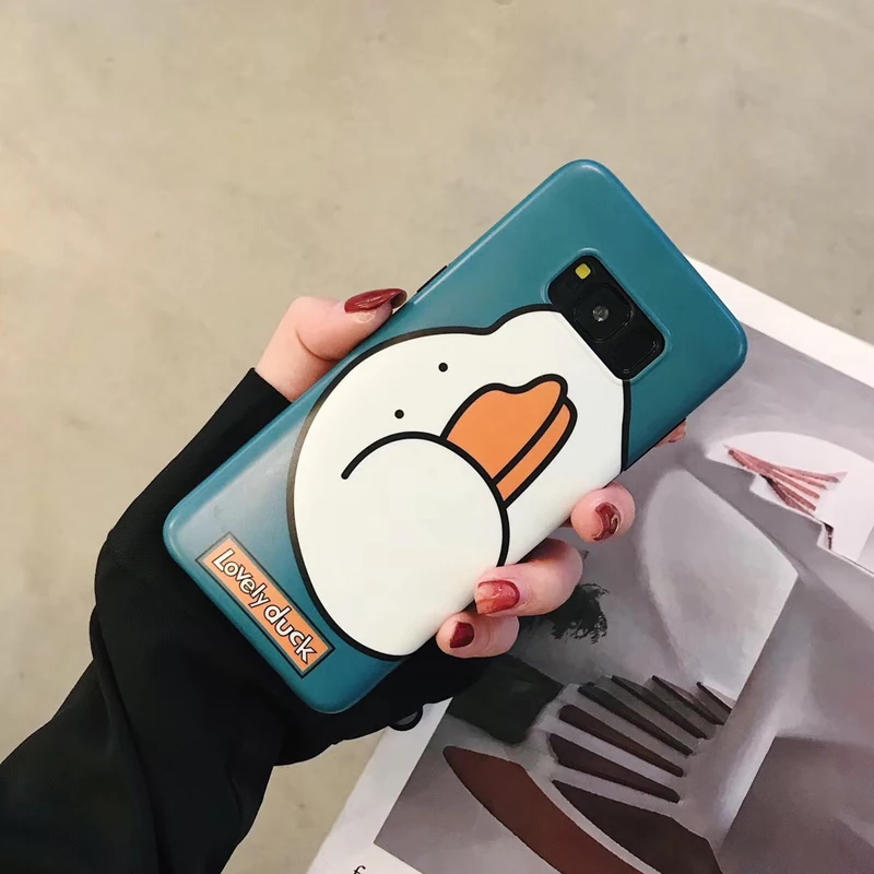 Мягкий чехол для Samsung S7edge S8 S8plus S9 S9plus Note8 Note9 зеленый задней панели телефона |
