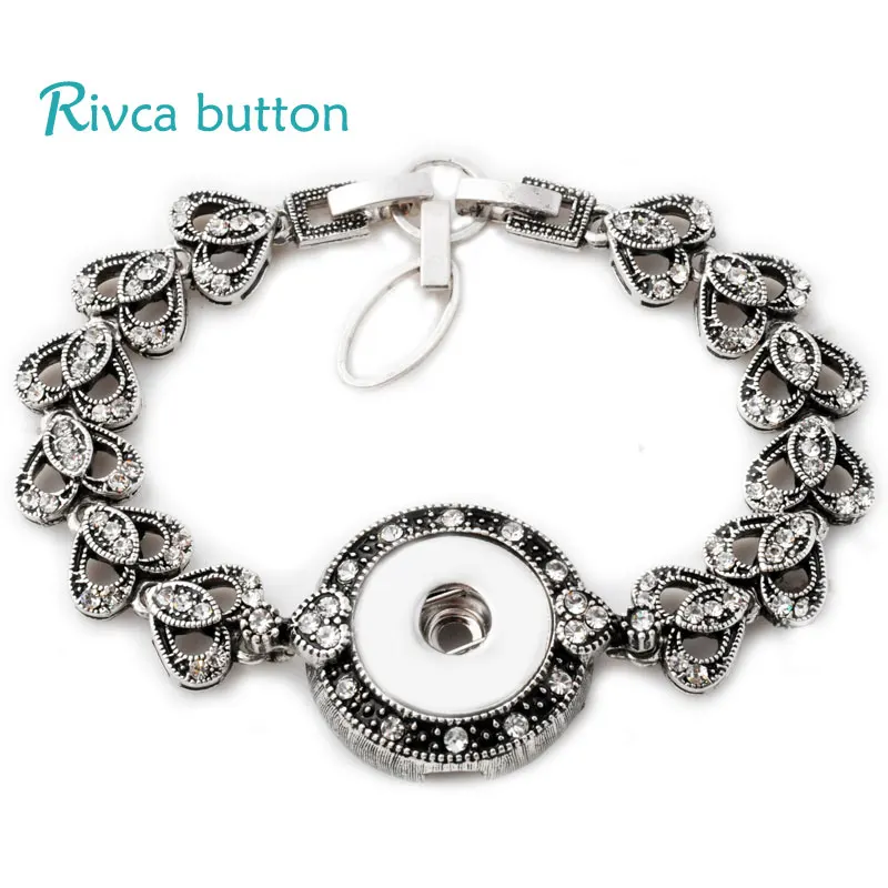 P00719 новый браслет на кнопке и браслеты новейший дизайн цепочка античный