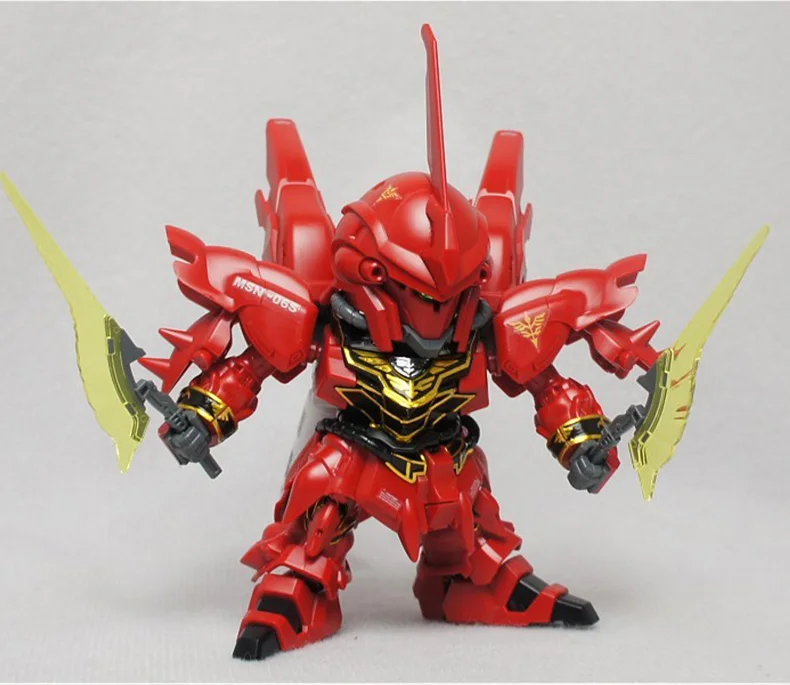 Bandai Gundam SD BB 365 Sinanju мобильный костюм сборные модели наборы фигурки детские