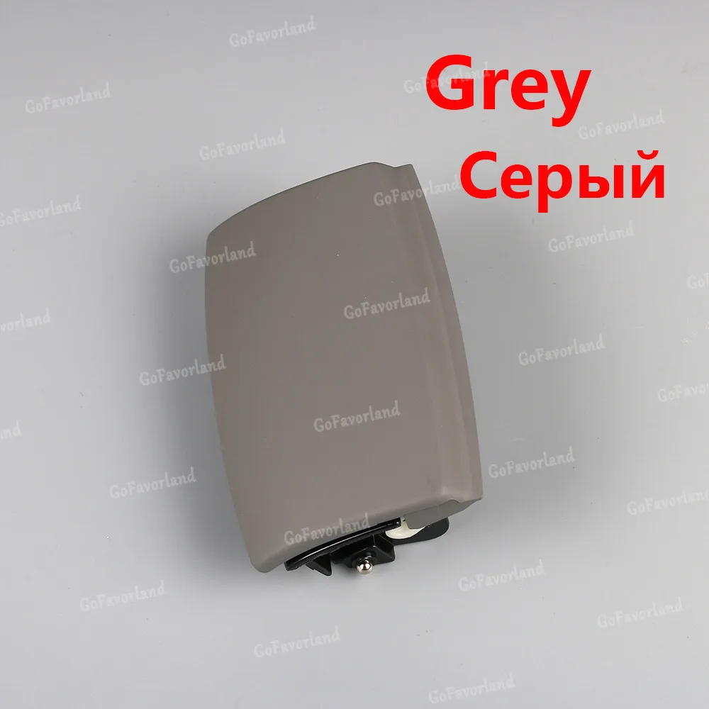 Grey Цвета: черный, серый, бежевый, пепельница для заднего ряда банка для табака крышка Кепки 8E0857961M для Audi A4 B6 B7 2001 2003 2004 2005 2007 2008 для SEAT EXEO - Цвет: Grey