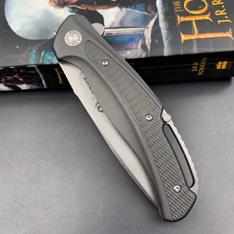 JUFULE сделано R2402 шарикоподшипник Флиппер складной 8Cr13MoV лезвие алюминиевая ручка для кемпинга охоты выживания Открытый EDC инструмент кухонный нож