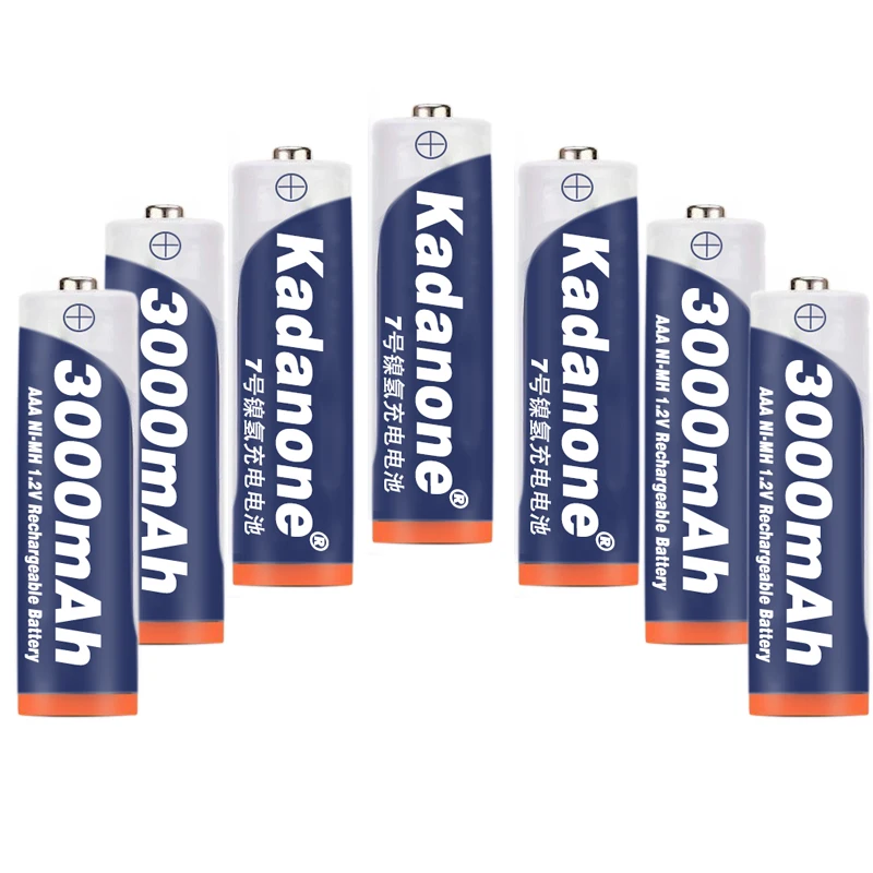 4 20 шт./лот новый бренд AAA батарея 3000mah 1 2 v Ni MH аккумуляторная для дистанционного