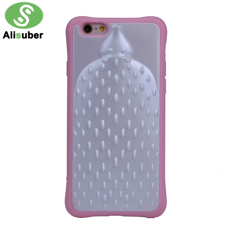 Alisuber Anti Stress Phone Case For iPhone 7/ 8/ 7 Plus/ 8 plus Pressure Release Silicone Frame+ PC Back Cover iphone |