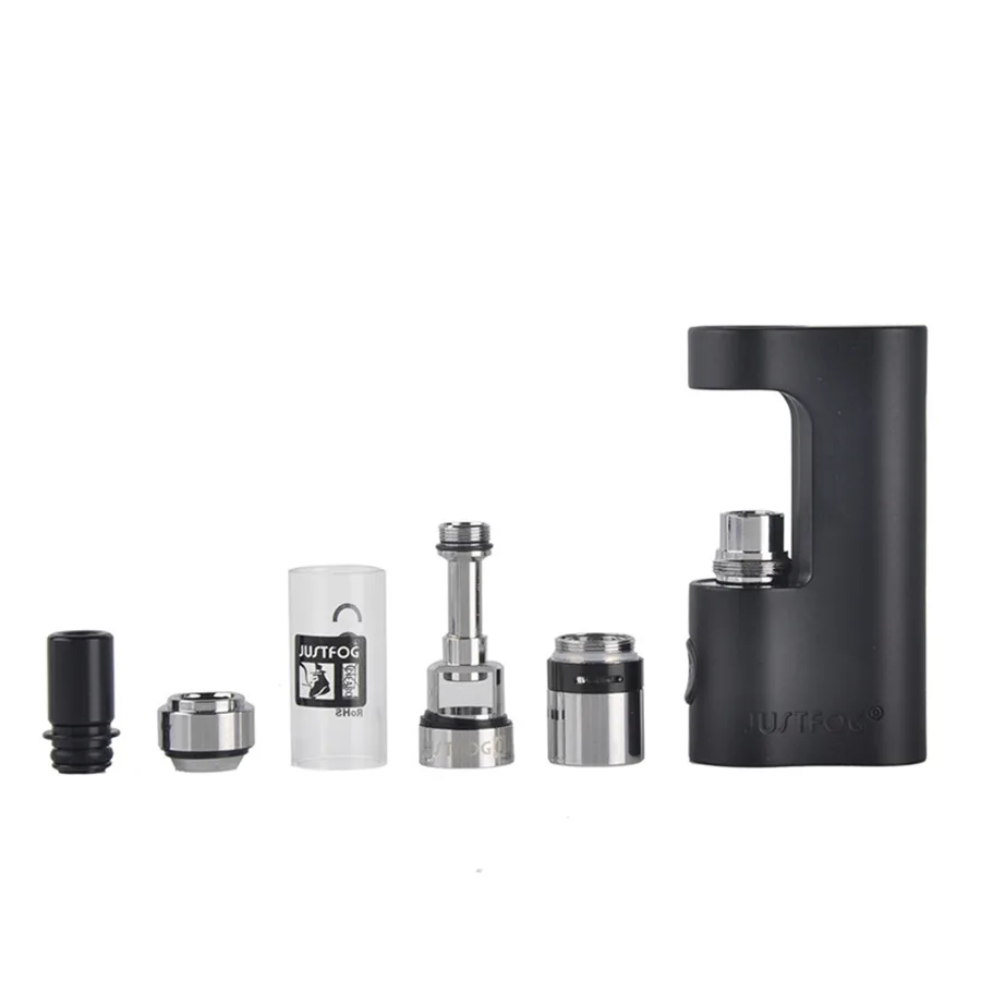 Набор электронных сигарет JUSTFOG Q14 Vape Kit 900 мАч батарейный блок мод добавить 1 8 мл