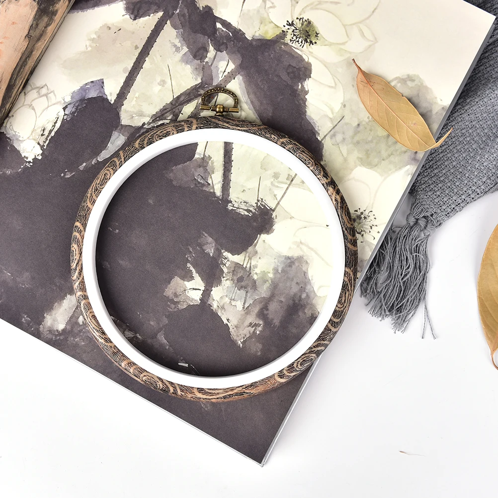 Деревянная пластиковая рамка обруч для вышивки кольцо круглая петля детской