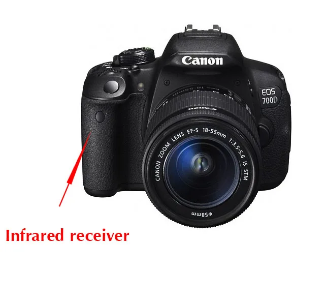 Без батареи! Пульт дистанционного управления RC-6 для камеры Canon 60D 70D 80D 5D 6D 7D 450D 500D