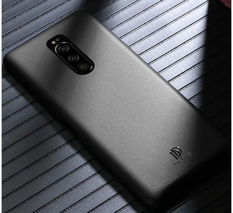 DUX DUCIS чехол для sony Xperia 1 PU кожаный защитный чехол прозрачный
