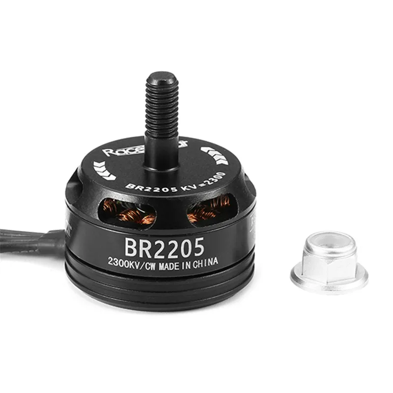 4 шт. 4x Racerstar Racing Edition 2205 BR2205 2300KV 2-4S бесщеточный двигатель черный для 210 X220 250 280 RC
