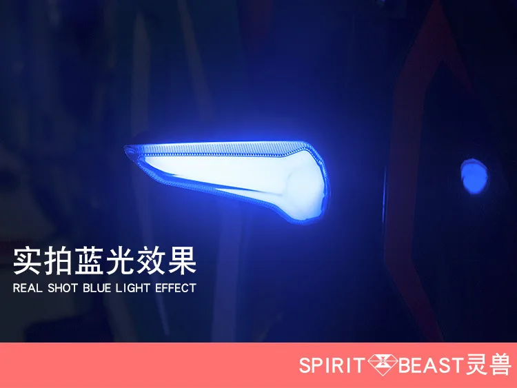 1 пара Spirit beast направленная для moto rcycle Поворотная сигнальная лампа мигающая moto led 12 В водонепроницаемая