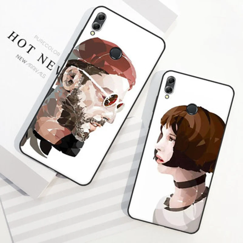 Чехол для Huawei P Smart 2019 мягкий силиконовый чехол телефона с изображением Леона