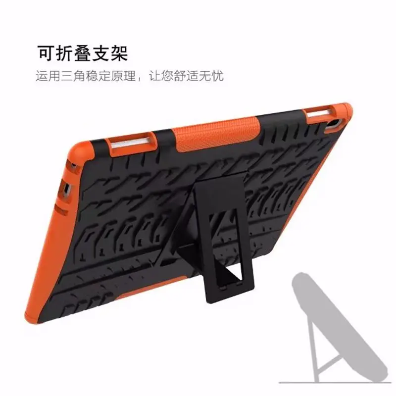 Для lenovo Tab 4 tab4 10 TB-X304L TB-X304F TB-X304N 10," планшет чехол силиконовый TPU+ PC Kickstand Двойной Броня задняя крышка случаях