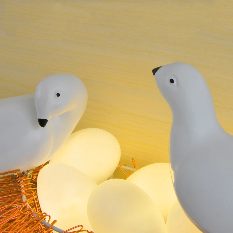 Светодиодная настенная лампа Птичье гнездо декоративное освещение для детской