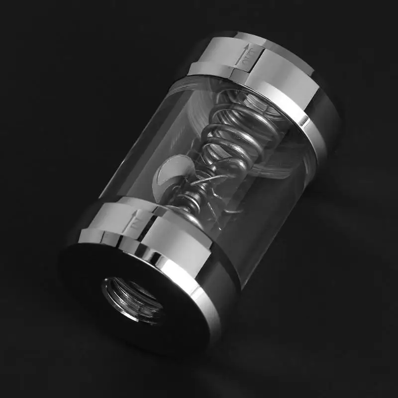 G1/4 расходомер для компьютера водоохлаждающий фильтр металлические крышки