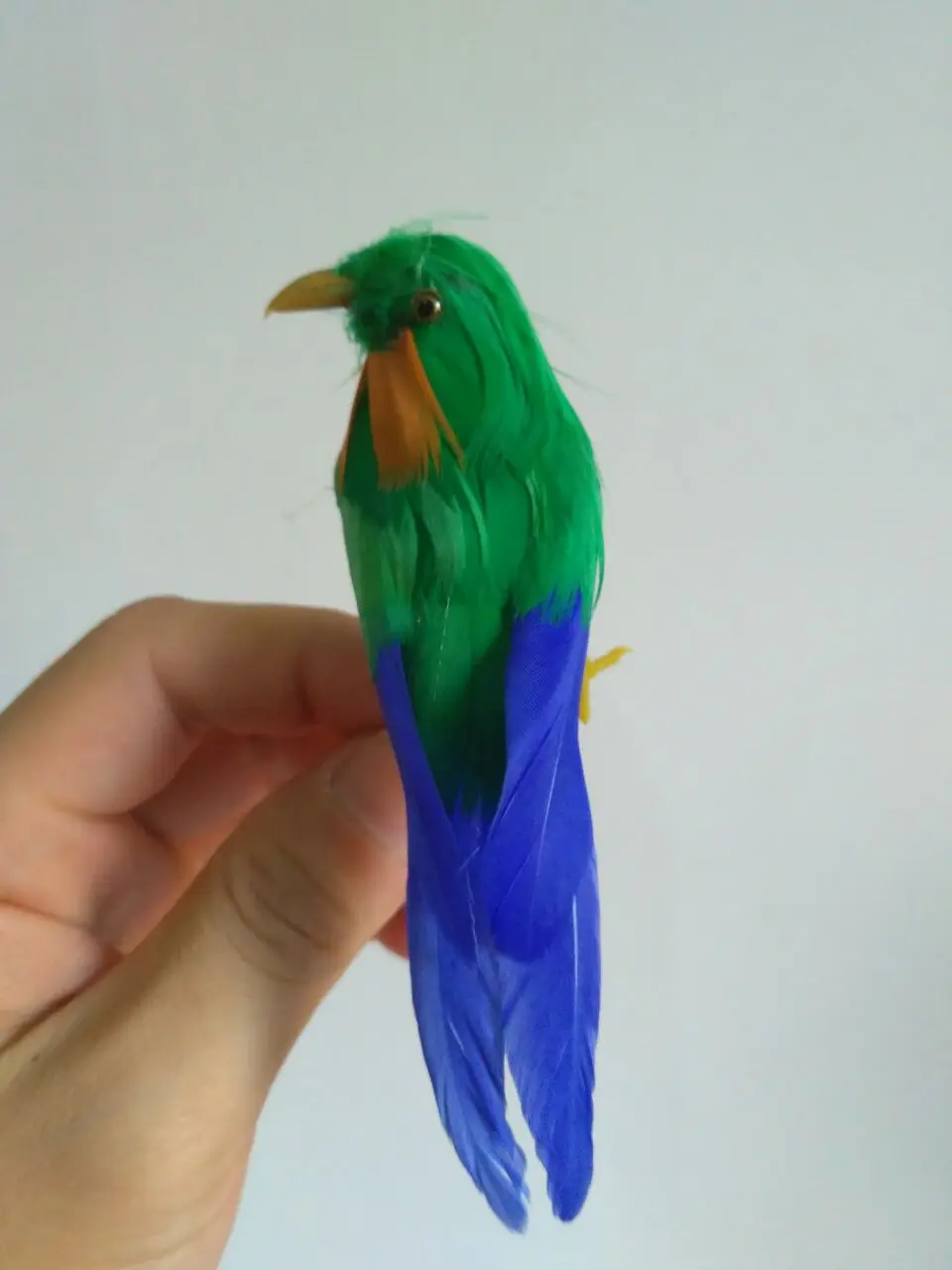 

foam&feathers simulation bird about 12cm colourful bird handicraft prop home garden decoration gift p0103