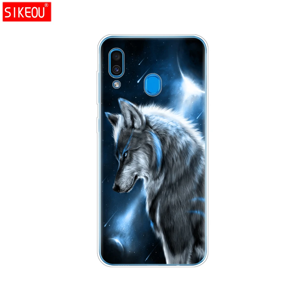 12057 Чехол для Samsung Galaxy A20, чехол A20E, силиконовая задняя крышка для Samsung A20, A 20,, A205F, A20E, A202F, мягкий чехол, бампер, кот - Цвет: 12057