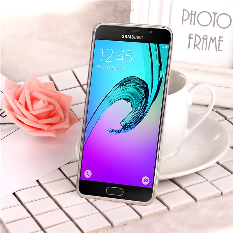 For Samsung A5 2016 A510 Case Colored Shiny Glitter Silicone TPU Gel Soft Back Cover Phone for Galaxy A510F |