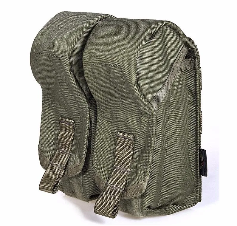 FLYYE MOLLE нейлон MOLLE AK двойной патронов подсумок Военная кордюра PH-M007