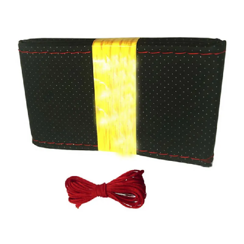 Новый Плетеный чехол рулевого колеса автомобиля 1 шт. сделай сам 38 см