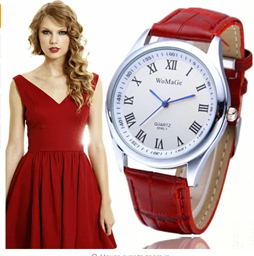 Женские наручные часы Montre Femme повседневные водонепроницаемые с синим