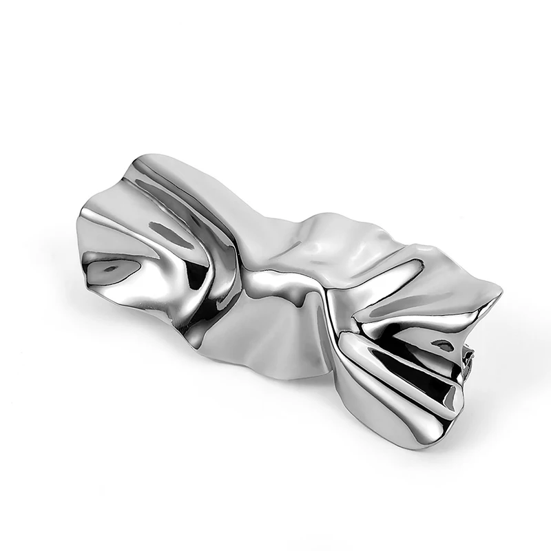 Silver SHIXIN большая мода заколка для волос женские старинные шпильки для волос шпильки для женщин Заколки ювелирные изделия Аксессуары для волос декоративная тиара - Окраска металла: Silver