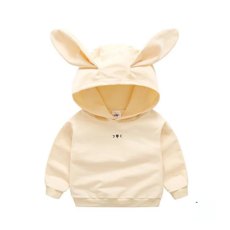 Newborn Infant Baby Girl Hooded Casual Jacket New Coat Hoodies For Boy Girls With rabbit Ear Fall Spring Clothes Sport Wear