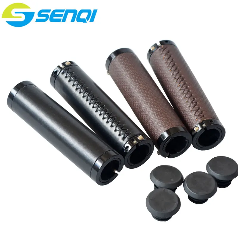 Кожаная накладка на руль велосипеда складной чехол для горного с фиксированным