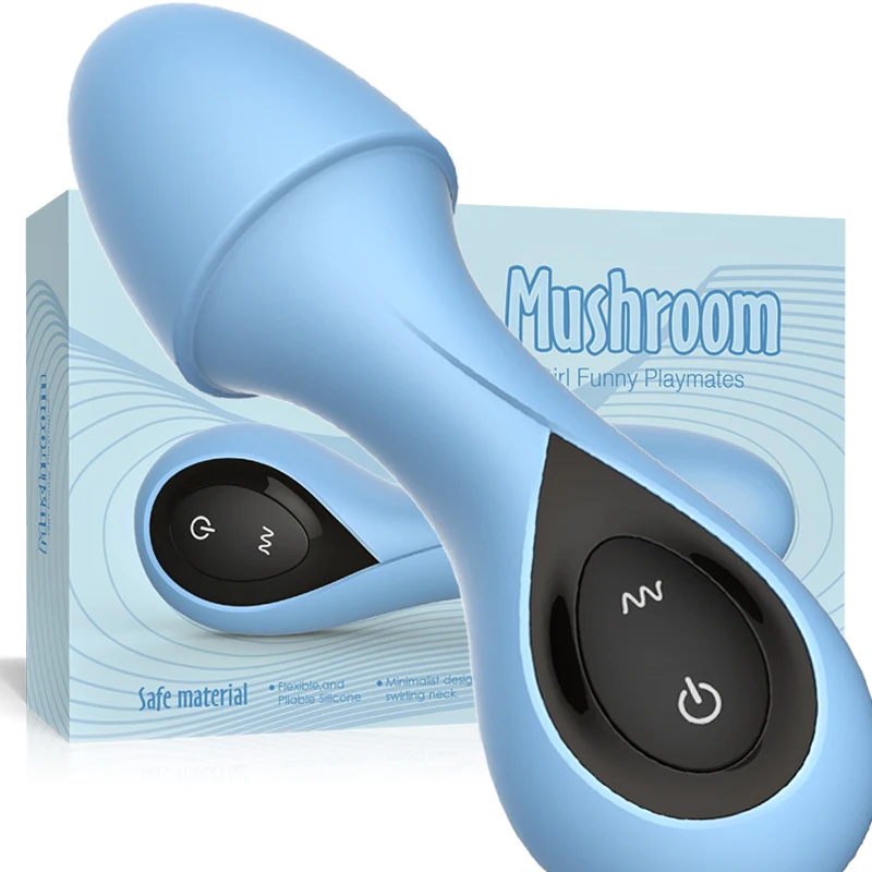BODYPRO Cute Mushroom Vibrators 10-speed Frequency Super Vibration G SPOT Clitoris stimulator For Women Adult Sex toys | Красота и