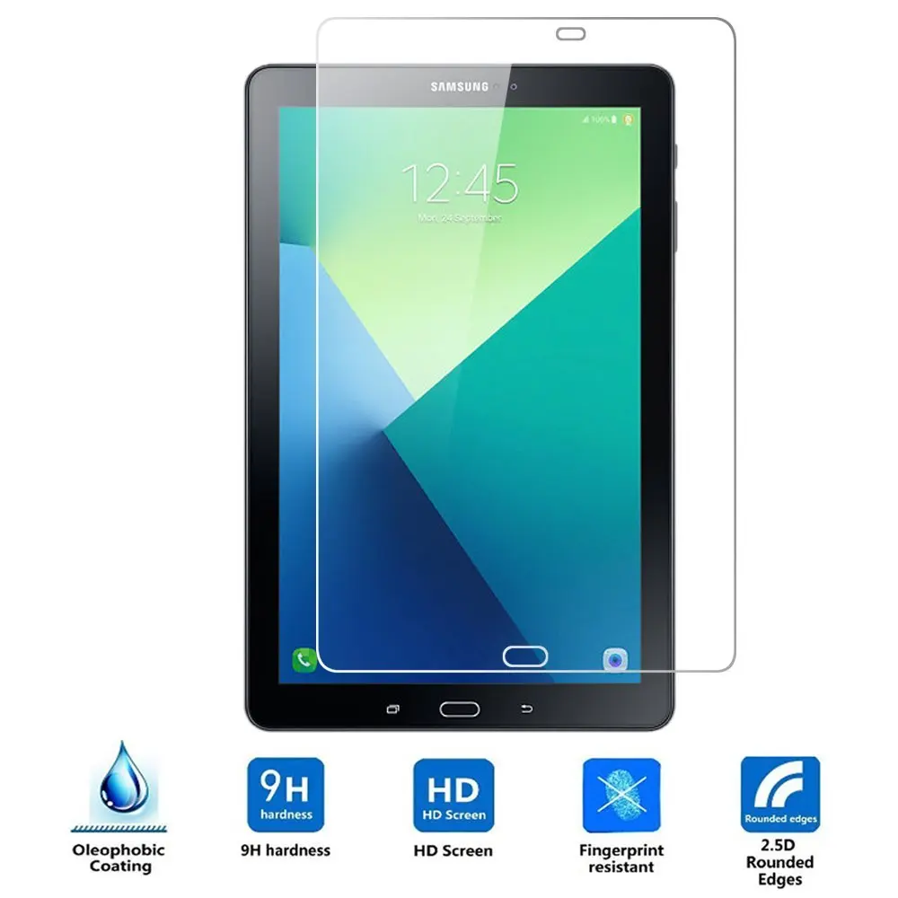 2 Упак. Протектор экрана для Samsung Galaxy Tab A 10 1 2016 T580 T585 закаленное стекло A6 5 2018
