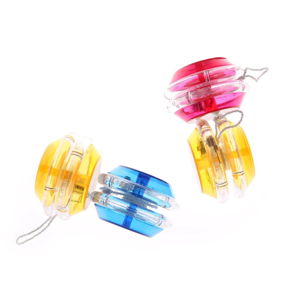 Светящийся мячик YoYo новинка светодиодная мигательная игрушка Yo детский механизм