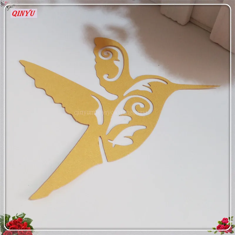 2017 хит продаж 100 шт./лот чудесный столик с птицами маркой бокалом для вина