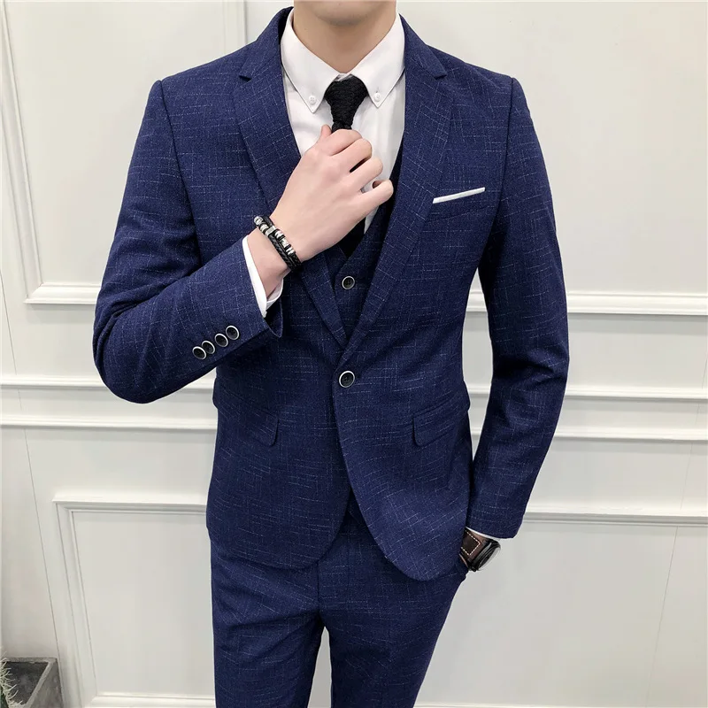 

Men's suits small leisure suit the groom dress