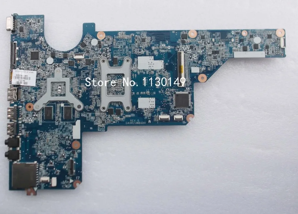 649950-001 Материнская плата для ноутбука 649949-001 для G4 G6 G7 G4-1000 G6-1000 материнская плата серии DA0R23MB6D1 протестирована